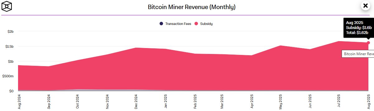 Bitcoin Miner Revenue